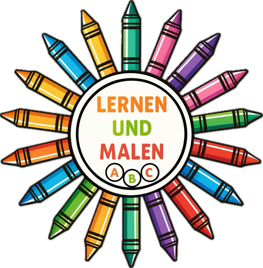 Lernen und Malen – kreatives Malbuch-Label von Nick Erich Kempf